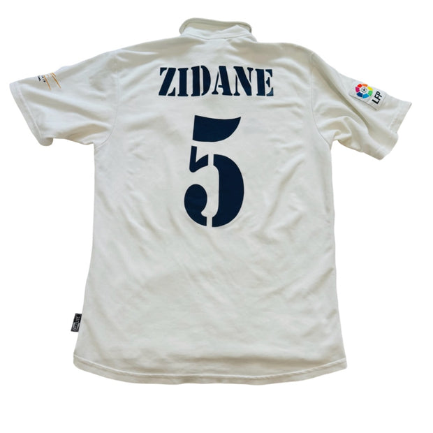 2001/02 Real Madrid Centenary Home Size S Zidane