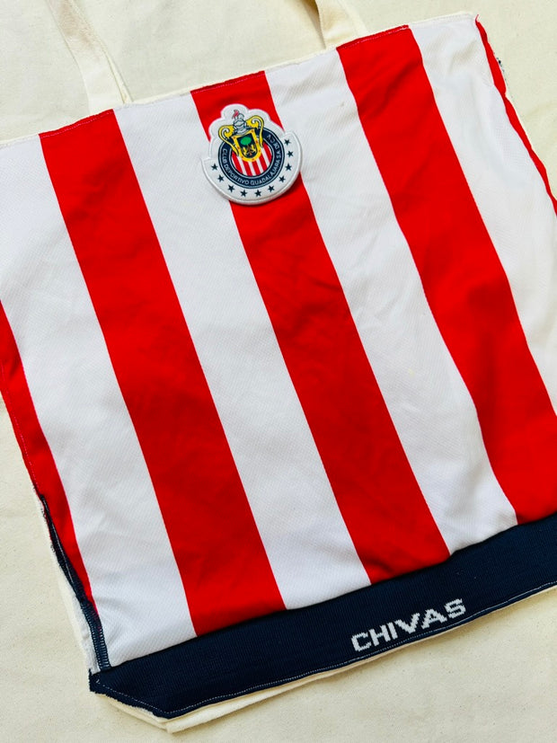 Upcycled Tote: Chivas