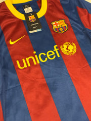 2010/11 FC Barcelona Home Size M BNWT