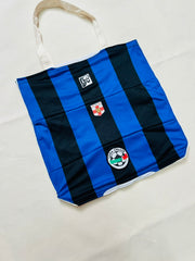 Upcycled Tote: Nerazzurri