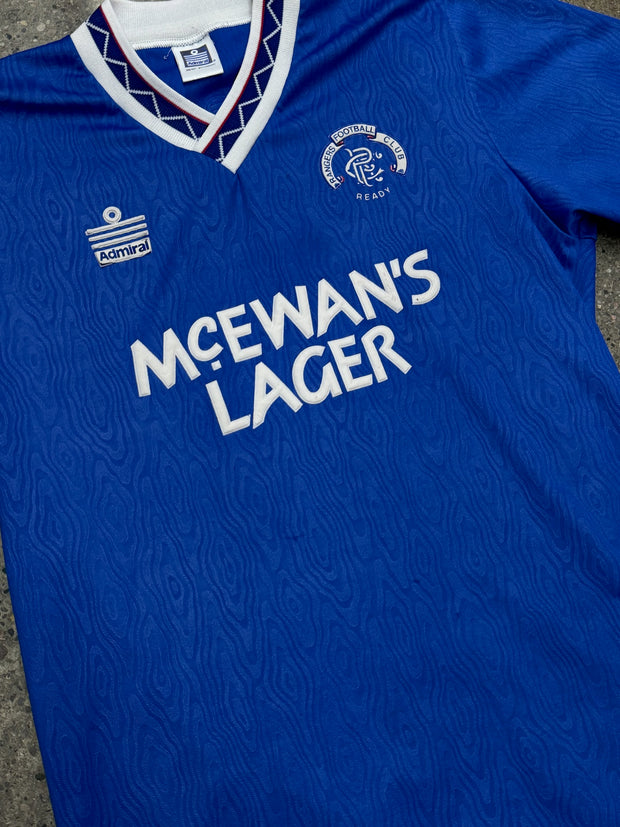 1990/92 Rangers Home Size S