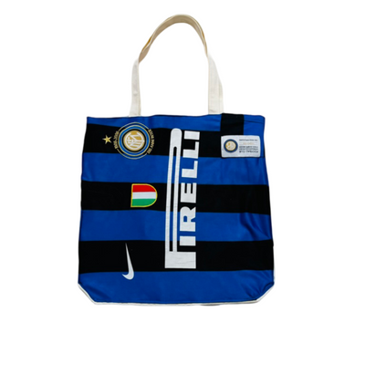 Upcycled Tote: Nerazzurri