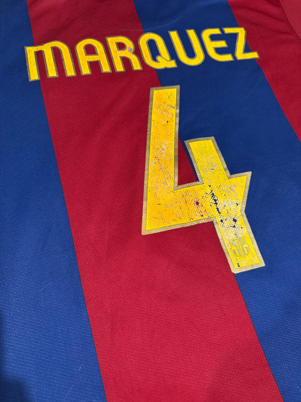 2006/07 FC Barcelona Home Size XL Rafa Marquez