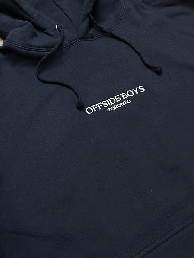 OB Embroidered Hoodie - Blue