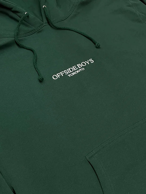 OB Embroidered Hoodie - Green