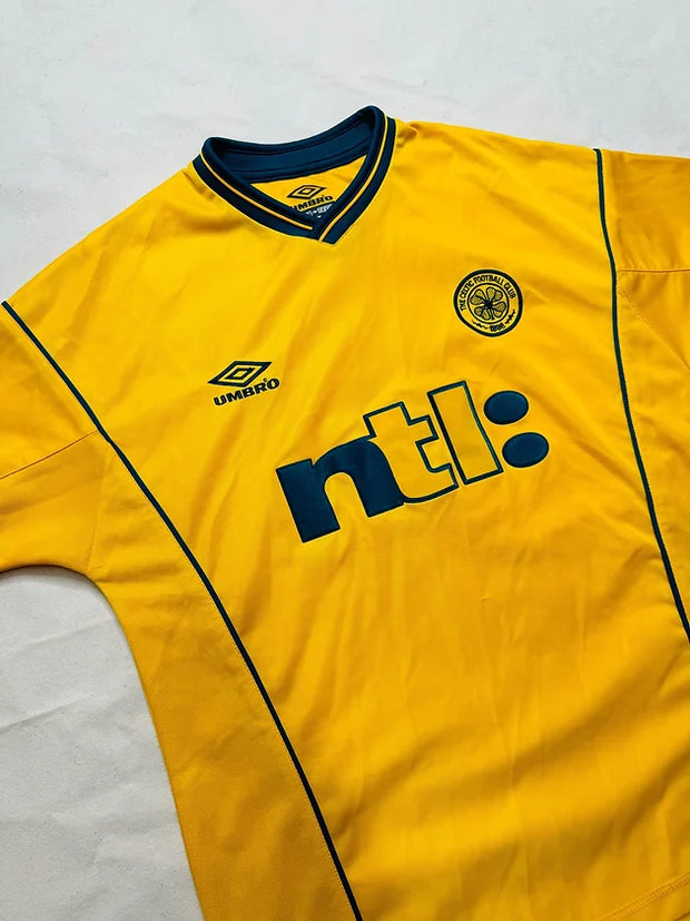 2000/02 Celtic Away Size YXL