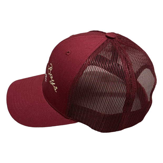 OB Trucker Cap Burgundy