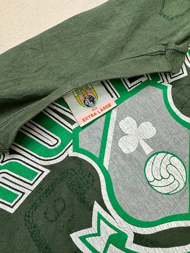 90s Shamrock Rovers Tee Size XL