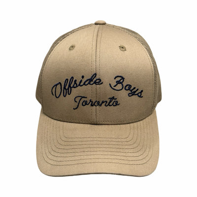 OB Trucker Cap Tan