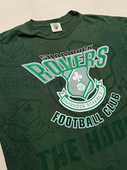 90s Shamrock Rovers Tee Size XL