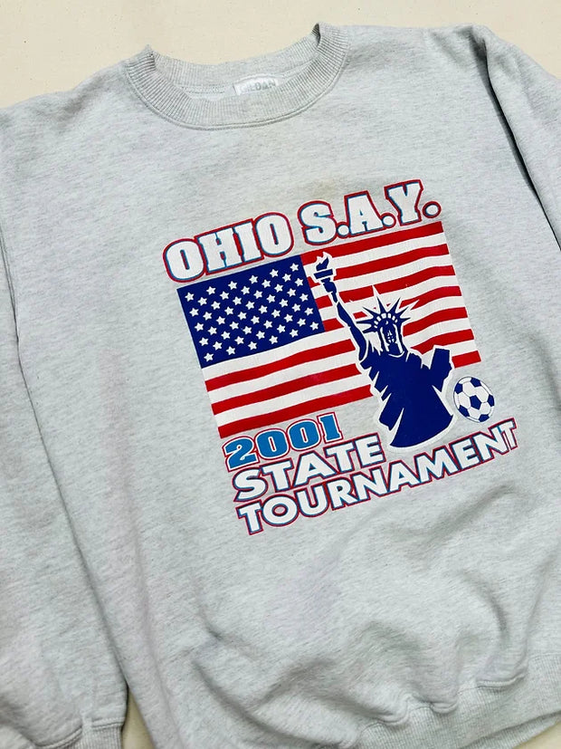 2001 Ohio State Tournament Crewneck Size S