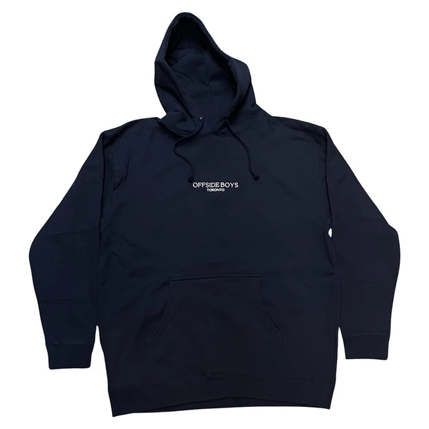 OB Embroidered Hoodie - Blue